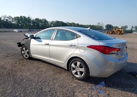 2013 Hyundai Elantra Gls z USA, uszkodzony, nr VIN 5NPDH4AE6DH355159